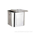 Stainless Steel Square Soup Barrel